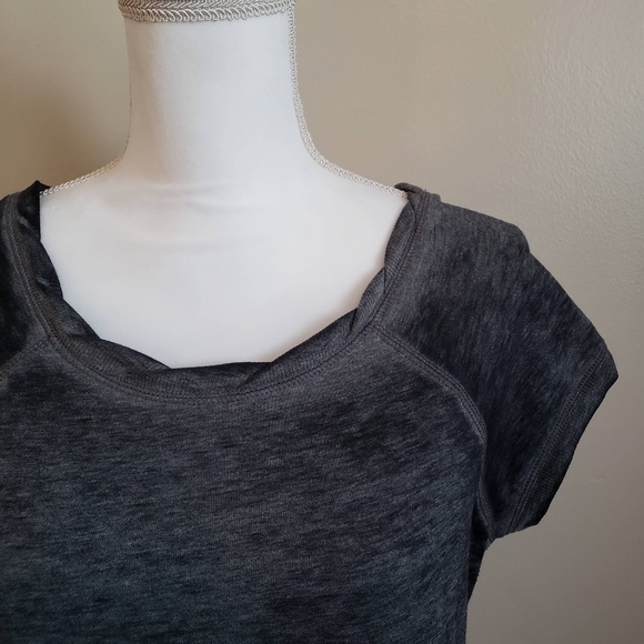 Motherhood Maternity Acid Washed Short Sleeve Top - Picture 2 of 7